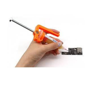 lot 4287 image: Soldering Flux Paste Glue Dispenser Extruder Manual Booster Propulsion Tool for 5cc 10cc Syringe Solder Paste Flux (Tool Only)