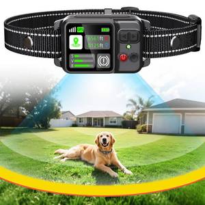 lot 4298 image: Attefine GPS Wireless Dog Fence System, Circular Electric Fence for Dogs  Adjustable Range from 49 to 6561 ft  GPS Positioning, Protection Mode, 100% Waterproof  Outdoor Use Only