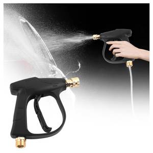 lot 4322 image: Purthog Car Short Pressure Washer Gun,Portable Car Wash Gun with Safety Lock & M22-14 Thread & 14 Outlet Quick Connect,4350 PSI Max High-Pressure Washer Short Guns for Most Vehicles