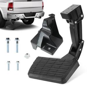 lot 5060 image: YINAVAGAD PTS30-34000 Upgraded Rear Bed step Retractable Tailgate Step for pickup trucks Compatible with 2022 2023 2024 2025 2026 Toyota Tundra, Replaces PTS3034000