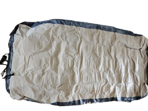 lot 5095 image: Indoor Air Mattress with Built-in Pump size twin
