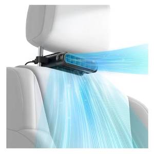 lot 6256 image: Car Seat Fan for Back Seat with Dual Airflow for Back Cooling & Baby Rear Facing, Backseat Fan for Infants, Kids, Pets & Rear Passengers, USB Powered Headrest Fan with 3 Speeds, Fits SUV Sedan Trucks