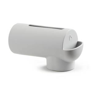 lot 11735 image: Munchkin� Soft Spot Bath Spout Cover for Baby, Bathtub Guard with Built-in Bubble Bath Dispenser, Silicone, Grey
