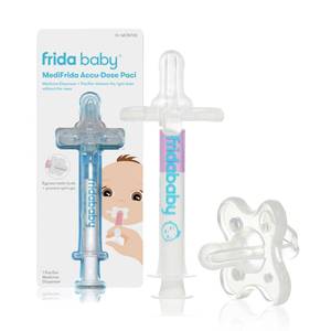 lot 12010 image: Frida Baby Medicine Pacifier Syringe, Accu-Dose Paci, Medi Frida Dispenser for Mess & Fuss Free Use, Made in USA
