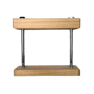 lot 12039 image: Cardinal Gates SC Square Clamp for Safety Gates - No Hole Baby Gate Banister Adapter - Wooden Baby Gate Mounting Kit - Made in The USA - 1 Pack