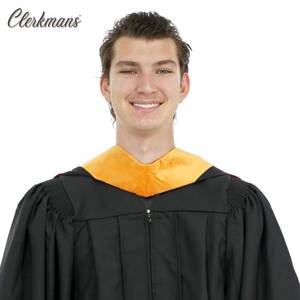 lot 12110 image: CLERKMANS Unisex Graduation Hood for Bachelors & Masters Degree -University Academic Hood