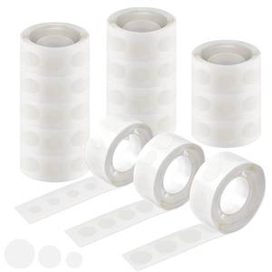 lot 12120 image: UPINS Glue Points Dots, 3000Pcs Balloon Glue Adhesive Dots Double Sided Removable Glue Tape Dots for Balloons Crafts Decoration, 6 mm, 10 mm, 15 mm