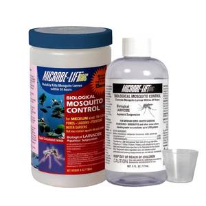 lot 14364 image: MICROBE-LIFT BMC Biological Mosquito Control, Liquid Treatment for Medium-Sized Decorative Water Gardens Up to 2,000 Gallons, Fountains and Ponds, 6 Fluid Ounces