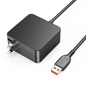 lot 14402 image: CHLOLMY 65W 20V 3.25A AC Charger Fit for Lenovo Yoga 700 700-11ISK 700-14ISK Yoga 900 900-13ISK 900-13ISK2 Yoga 3 Pro Yoga 4 Pro 80MK 80UE 80QD 80QE IdeaPad 700S Laptop Power Supply Cord