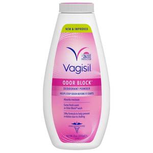 lot 14471 image: 3 Pack Vagisil Odor Block Deodorant Talc-Free Powder - 8oz
