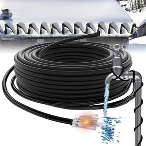 lot 19062 image: HEATIT JHSF1 Self Regulating Pre-Assembled Heating Cable 100-feet 120V Roof deicing and Pipe freeze Protection