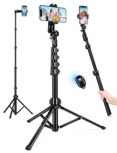 lot 19108 image: Nineigh 71 Tripod for iPhone, Phone Tripod Selfie Stick with Remote, Cell Phone Tripods & Tall Travel Tripods for Recording Video Selfies Photo, Compatible with iPhone 17 16 15 14 Pro Max 13 Android