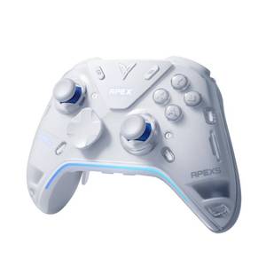 lot 19135 image: FLYDIGI Apex 5 PC Controller, Forceflex Joystick 2.0, ForceAdapt Triggers, 3ms Ultra-Low Latency, RGB Light Bar, Full-Color LCD Display,1500mAh Battery PCNSAndroidTV