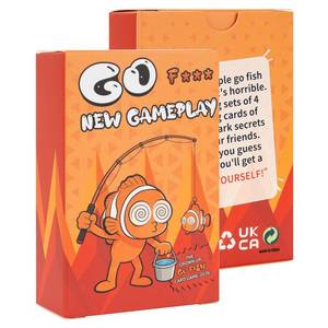 lot 20308 image: KINFERTE for Go Fish Yourself Card Game - 2026 Hilarious Fish-Themed Party Game for Adults, Interactive Fun for 2 Players, Perfect Gag Gift for Friends & Family Game Night