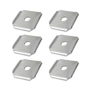 lot 20317 image: BRSUNAVOM (6) X-Blade Dual Mulching Blade Adapters Compatible with All Standard Commercial Mower (2.8�� Wide, 0.12�� Thick & 58�� Center Hole), It Come in Two Options, (Fits for XB2 and XB3)