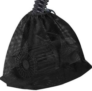 lot 20324 image: Hecaty 17.7x 17.7 Large Pump Barrier Bag, Pond Pump Filter Bag, Black Media, Nylon Mesh Bag, Swimming Pool Filters(Black)