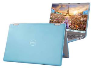 lot 20327 image: mCover Case ONLY Compatible with 2023-2024 13.3 Dell Latitude 3340 Series Laptop or 2-in-1 Windows Notebook Computer (NOT Fitting Any Other Dell Models) - Aqua