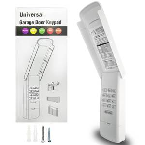 lot 20358 image: Universal Garage Door Opener Keypad for Liftmaster Chamberlain Craftsman Wayne Dalton Openers Produced since 1993, Wireless Keypad Keyless Entry,Replaces 877878MAX 37797787766LM,SafeSecurity-White