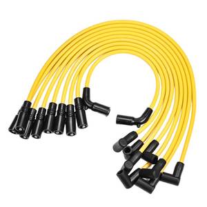 lot 20404 image: Spark Plug Wire Set Fit for Chevrolet Silverado 2500, Tahoe, Suburban 1500, Express 1500 2500, K1500, K2500 & Fit for GMC Yukon,Fit for Cadillac Escalade 1996-2003 Replaces# 9718Q 88862381 (Set of 9)