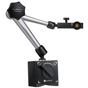 lot 20405 image: Neoteck Magnetic Base Stand for Digital Dial Indicator Gauge Pro-176lbs80kg Tensile Force - Silver