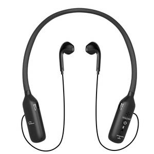 lot 20406 image: WallarGe Rechargeable Neckband Hearing Amplifier for Conversation or TV Watching, Digital Hearing Amplifier for Seniors Adults with Volume Control, Bluetooth Earphones for Seniors