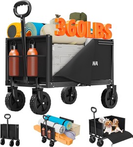 lot 1436 image: Yacona collapsible kids wagon