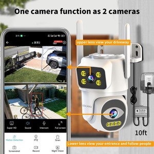 lot 1443 image: Smart Security Camera Surveillance System with Night Vision