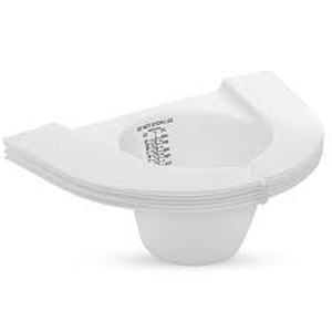 lot 2321 image: Caremax Universal Toilet Seat with Measurement Markings