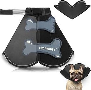 lot 4214 image: Black Dog Recovery Cone Medium Size