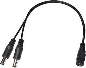 lot 4254 image: Audio Video Splitter Cable 1 Female to 2 Male 5.5mm