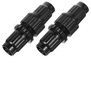 lot 4264 image: Black Cable Glands Electrical Connectors