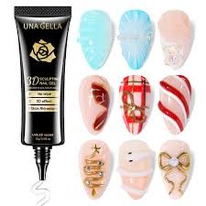 lot 6268 image: Una Gella 3D Sculpting Nail Gel with Box