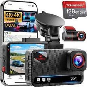 lot 11785 image: TERUXSUL D09 Dash Cam Front and Rear Camera System