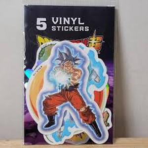 lot 12040 image: Dragon Ball Super 5 Vinyl Stickers Pack Of 10