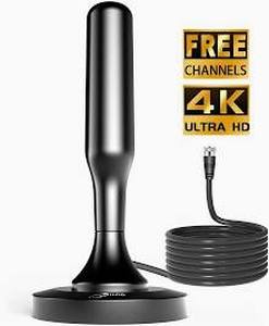 lot 12090 image: HIDB Digital HDTV Antenna with Magnetic Base