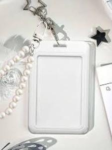 lot 12100 image: Pearl Jewelry Collection with Pink Ribbons For Neck Lace Card Holder