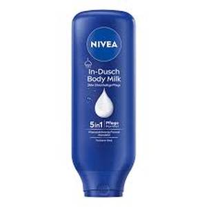 lot 12437 image: NIVEA In-Dusch Body Milk 5in1 Formula Moisturizing Lotion
