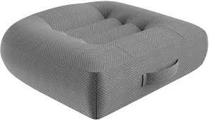 lot 13482 image: WSGJHB Large Seat Cushion, Extra Thick Booster Seat Cushions for Office Chairs Long Sitting Office Workers, Car Drivers, Relieves Back Pain, Breathable, Anti-Slip, 20x20x6 inchs, Gray