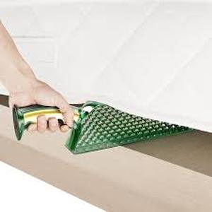 lot 14020 image: Tantea Mattress Lifter Wedge and Bed Maker Tool for Changing Sheets - Easy Lifter Mattress Riser for Bed Making - Helps Lift The Mattress and Hold The Mattress Alleviating Back Pain (2 Pieces)