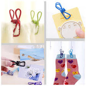 lot 14370 image: 50 Piece Multi-Purpose Hanging Clothespins Set