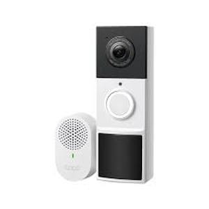 lot 14384 image: Tapo 2K Wireless Smart Video Doorbell with Chime - 160° Ultra-Wide View,Person Detection, Ring Call, 2-Way Audio, Subscription-Free Local StorageOptional Cloud, Motion Only Alert, D210