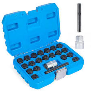 lot 14451 image: BELEY 22PCS Wheel Locking Nut Key Kit Compatible with VW Volkswagen VAG, Wheel Lock Nut Socket Adapter Set for Anti-Theft Lug Nuts
