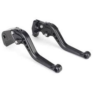 lot 14481 image: Motorcycle Short Brake Clutch Levers for Suzuki 2004 2005 GSXR 600 750 K4, Black