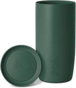 lot 14488 image: Simple Modern Travel Coffee Mug Tumbler with 360° Lid  Ceramic-Lined Insulated Stainless Steel Cold Brew Iced Coffee Cup  Gifts for Women Men Her Him  Voyager Signature  12oz  Forest