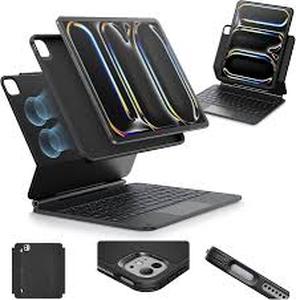 lot 19100 image: ESR Magnetic Keyboard Case for iPad Pro 13