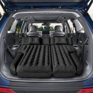 lot 1559 image: DikaSun Inflatable SUV Air Mattress Bed, Double-Sided Flocking Travel Camping Bed with Air Pump and 2 Pillows for Universal SUV