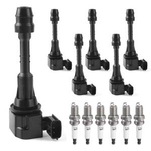 lot 1581 image: Ignition Coil Pack & Spark Plugs fit for 3.5 4.0 Nissan Altima Maxima Pathfinder Frontier Murano Quest Xterra, Infiniti QX4 2005 2006 2007 2008 2009 2010 2011 2012 2013 2014 2015 2016 2017 2018 2019
