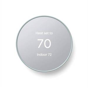 lot 2089 image: Google Nest Thermostat - Smart Thermostat for Home - Programmable Wifi Thermostat - Fog