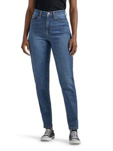 lot 2491 image: Lee Womens Legendary High Rise Mom Jean, Standout, 16