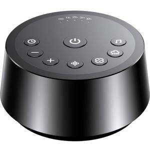 lot 4458 image: Color Noise Sound Machines with 25 Soothing Sounds Sleep White Noise Machine 32 Volume Levels 5 Timers and 4 Sound Categories and Memory Function for Home Office and Travel